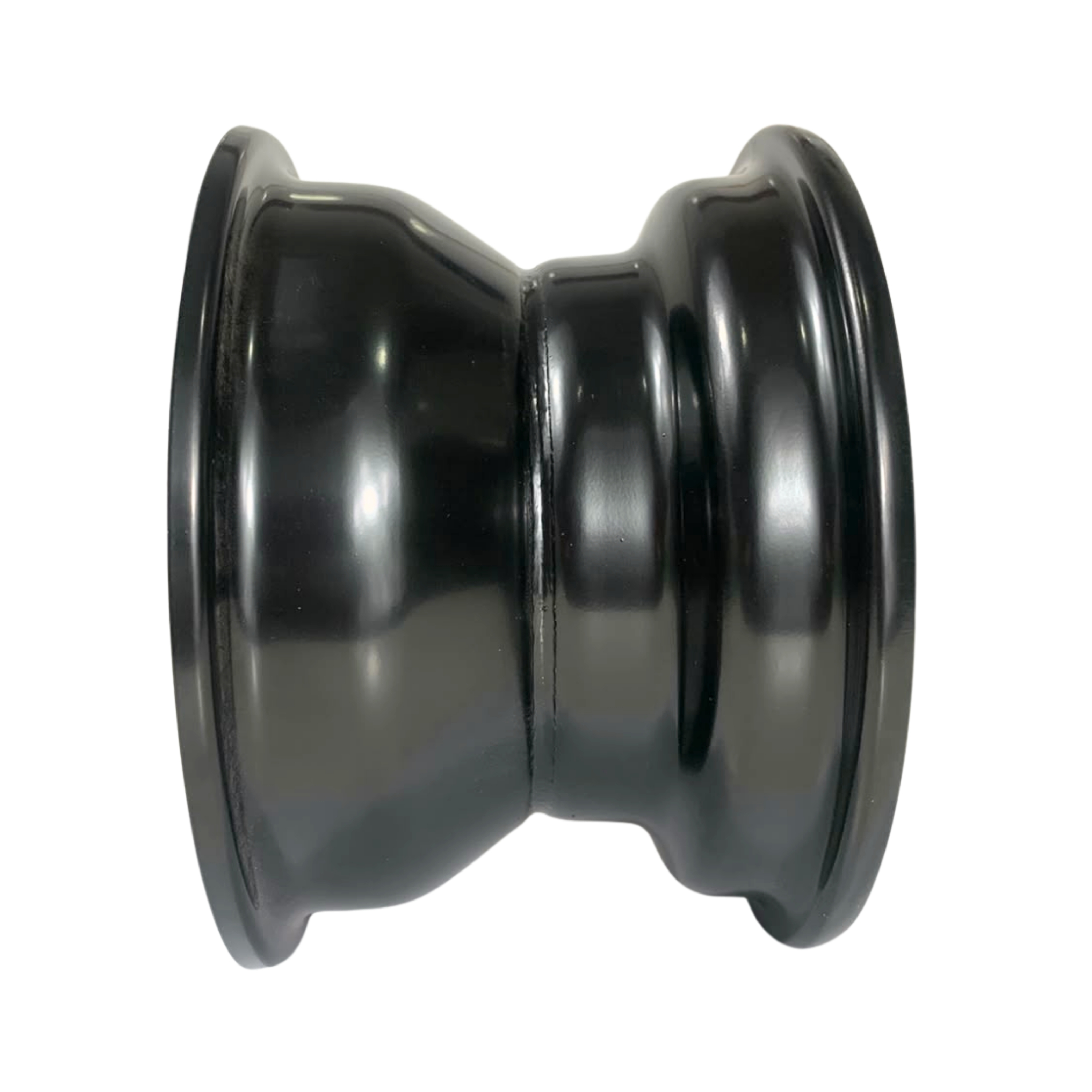 Jante traseira 7" (4 furos - F/F: 110mm - Ø centro: 90mm), PRETO - TOX (ATV 110)