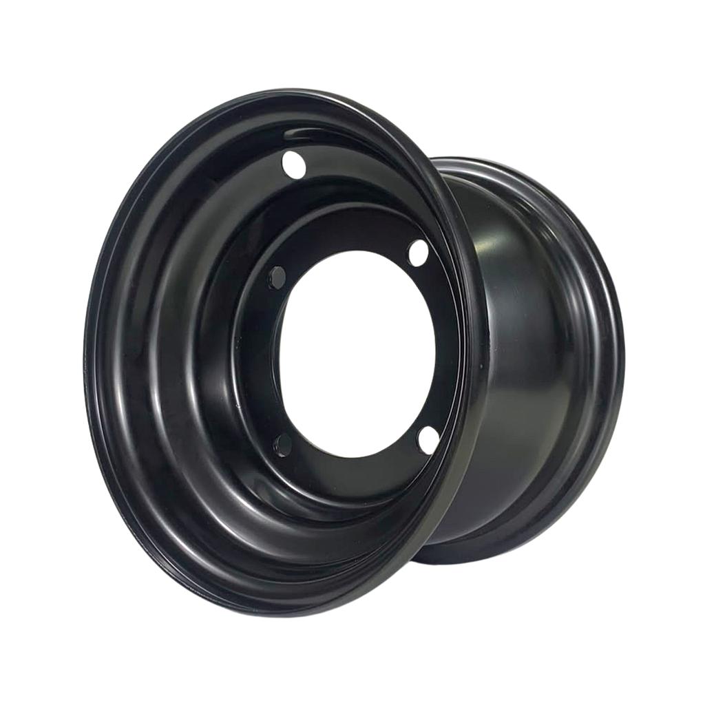 Jante traseira 7" (4 furos - F/F: 110mm - Ø centro: 90mm), PRETO - TOX (ATV 110)