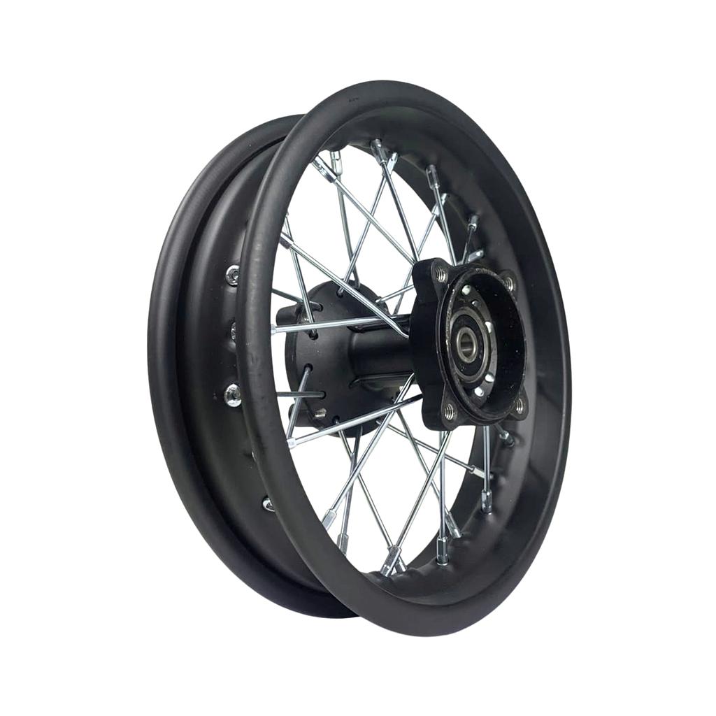Jante Traseira 10" (Preta) - (1.85x10'' / eixo 12mm) - Tox Jumper (MD06)