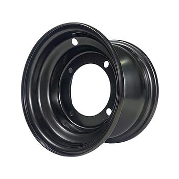 Jante traseira 7" (4 furos - F/F: 110mm - Ø centro: 90mm), PRETO - TOX (ATV 110)