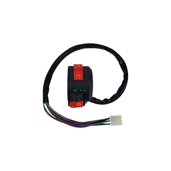 Comutador ESQ, Luzes - SEM Patilha de Ar (1 ficha macho / 7 pin) - Tox (Viper VR 110 A504) ATV