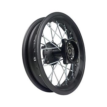 Jante Traseira 10" (Preta) - (1.85x10'' / eixo 12mm) - Tox Jumper (MD06)