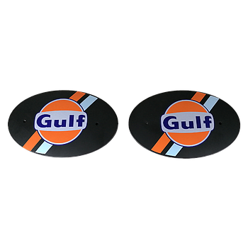 Carenagens laterais Drt + Esq (black gulf edition) - Bluroc/Bullit (Hero 125)